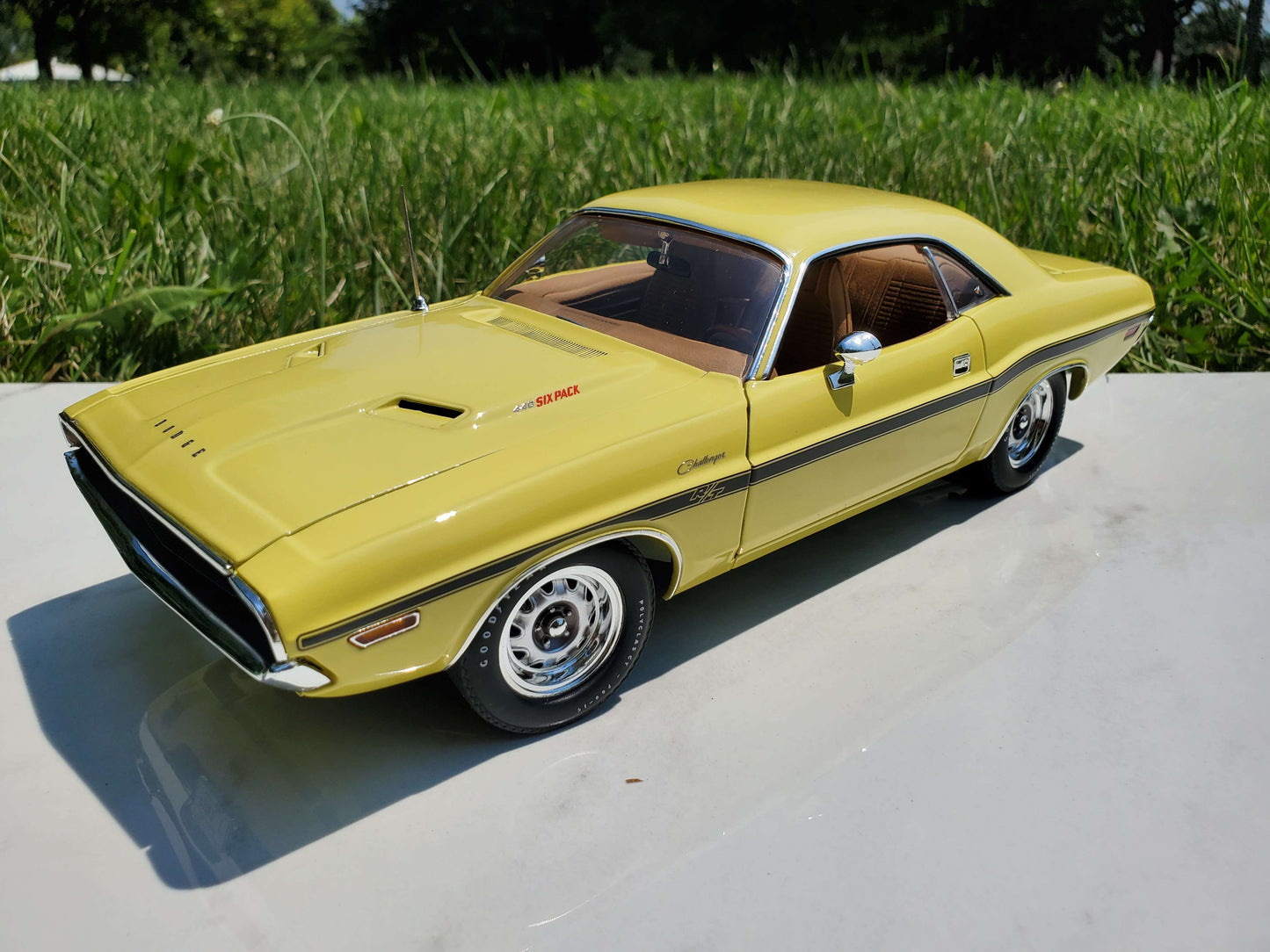 Phoenix Collectibles #1: 1970 Dodge Challenger DY2 Sunfire Yellow Hardtop Coupe