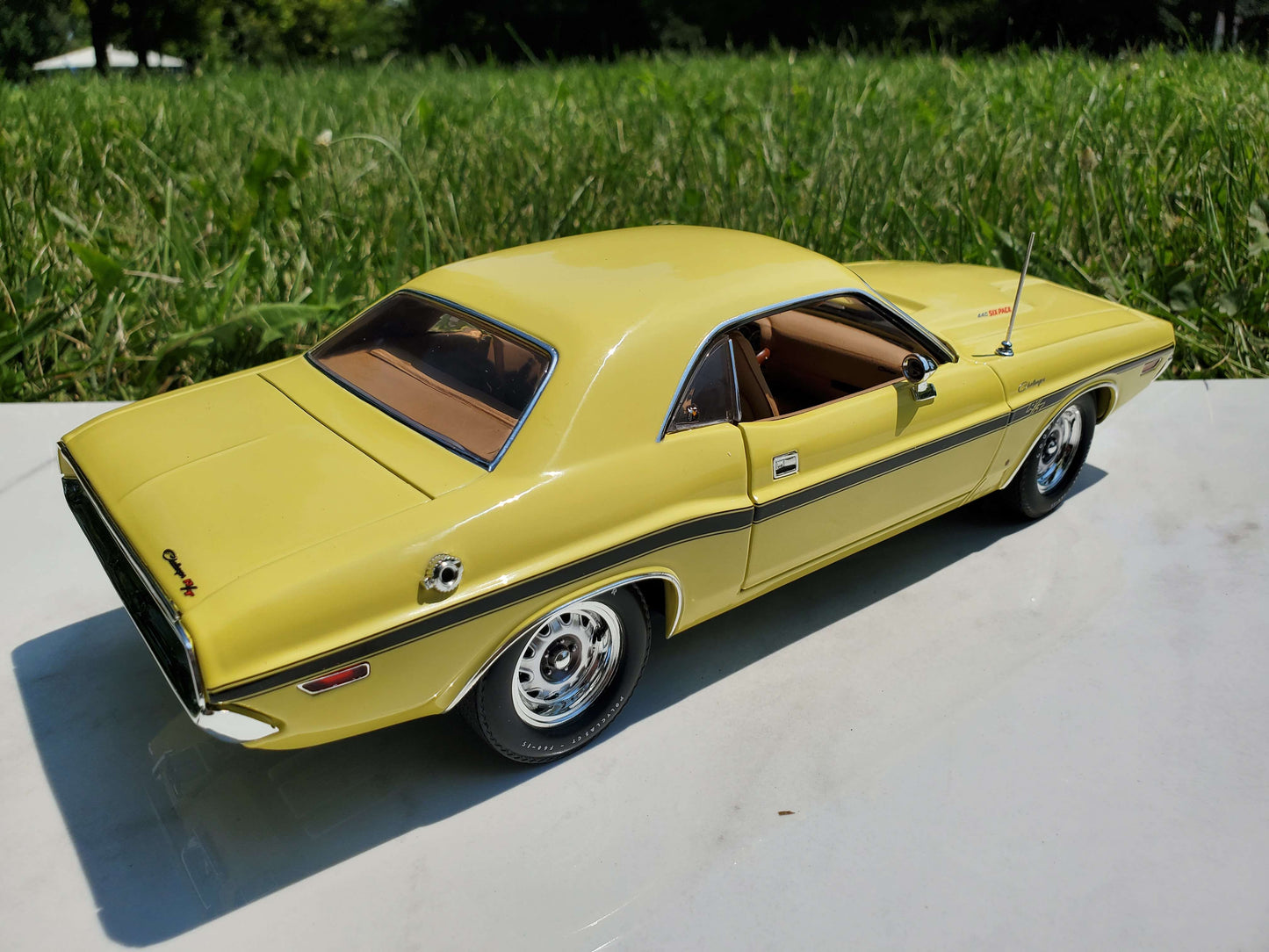 Phoenix Collectibles #1: 1970 Dodge Challenger DY2 Sunfire Yellow Hardtop Coupe